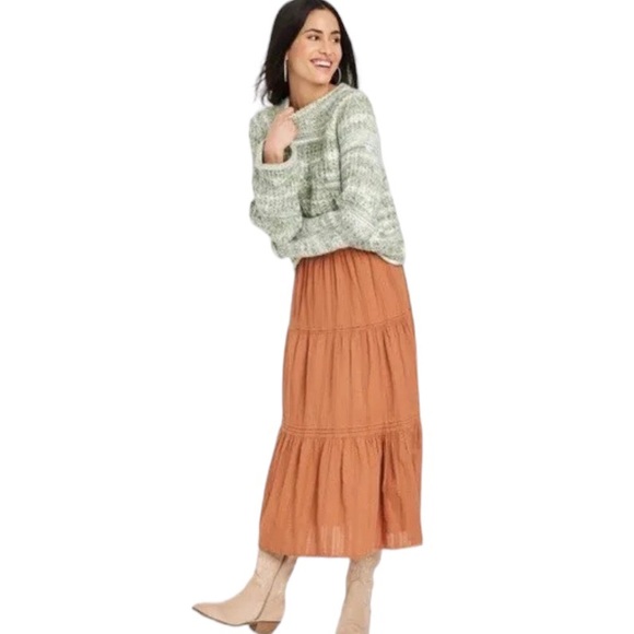 Universal Thread Cable Knit Crewneck Sweater Size XL NEW - Picture 3 of 8